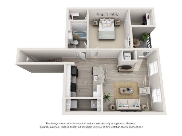 Floorplan - Leland Station