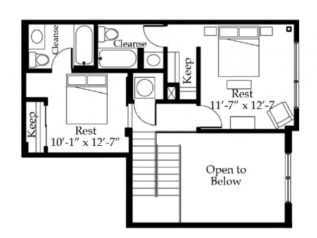 Floorplan - The Marquee at Belle Meade