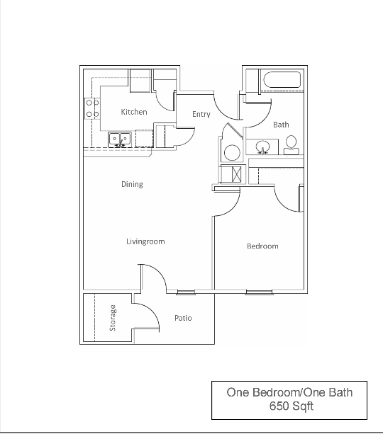 1BR/1BA - The Orchards at Wildewood Apartments