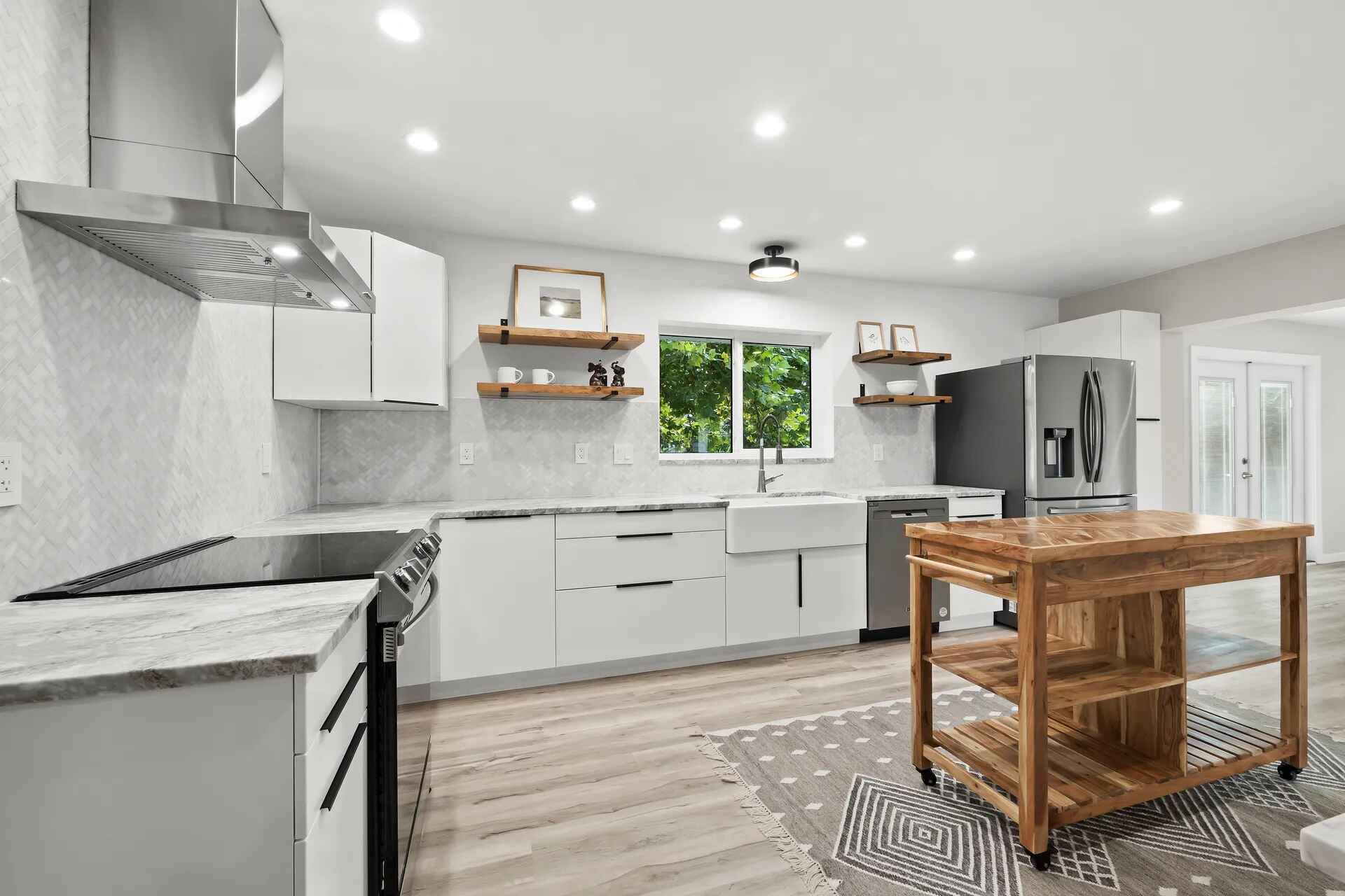 Modern Kitchen View - 3142 Rose St
