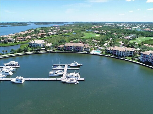 View of building, yacht basin - 5225 E Harbor Village Dr