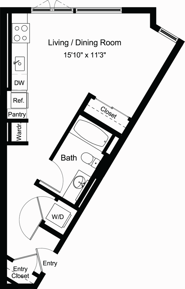 Floorplan - Chloe on Madison