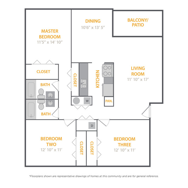 Floorplan - Aqua at Windmeadows