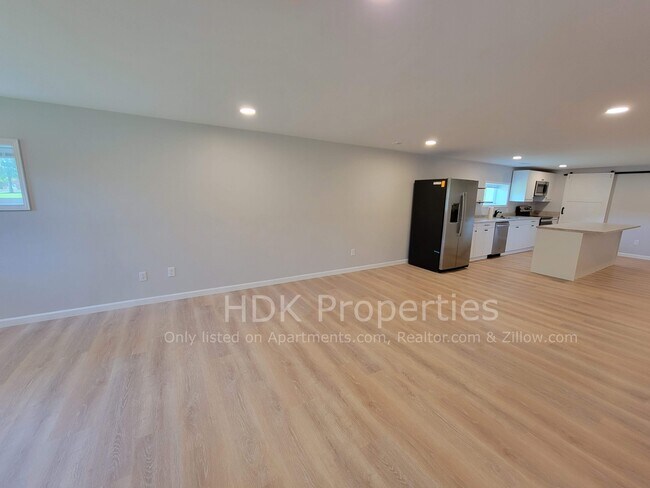 Living room and dining area - 1566 Sugar Grove Rd