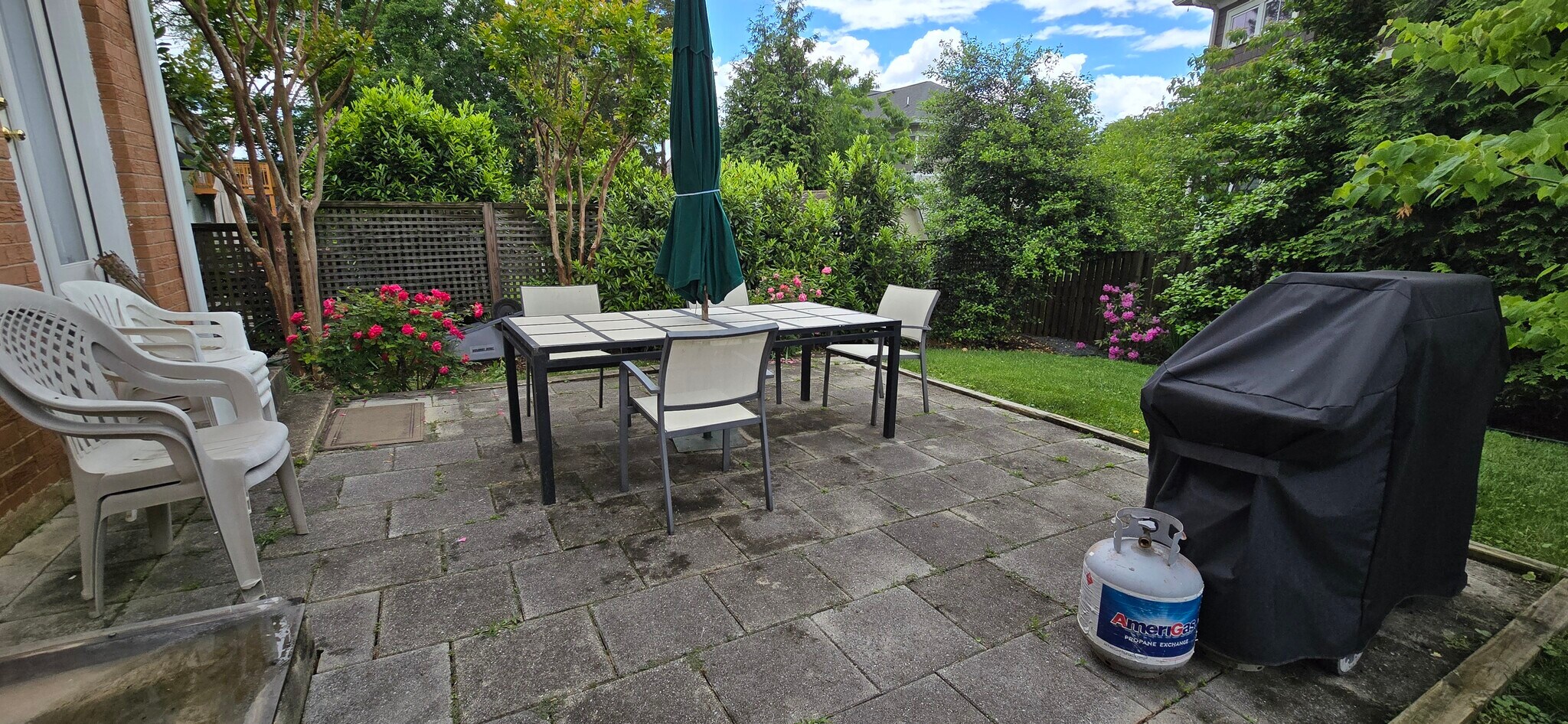 back patio - 4114 18th Rd N