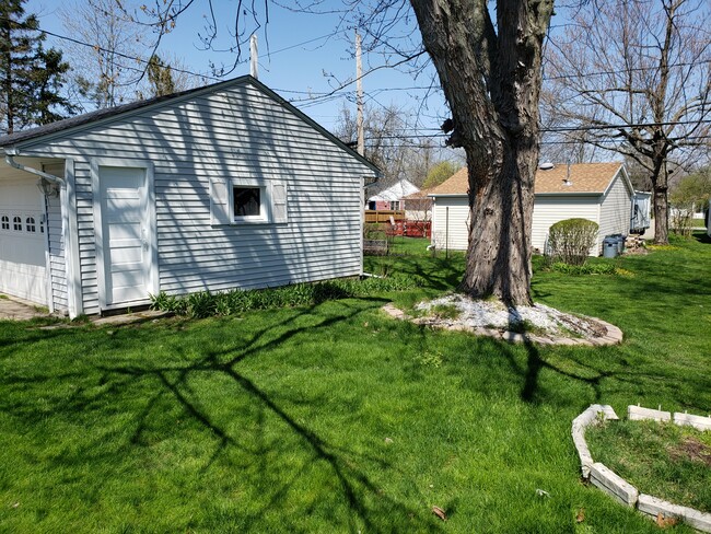 Garage / Back Yard. - 358 Wehrle Dr