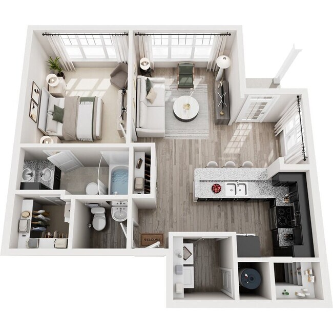 Floorplan - The Hamilton at Fishers
