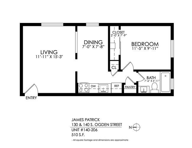 Floorplan - James Patrick