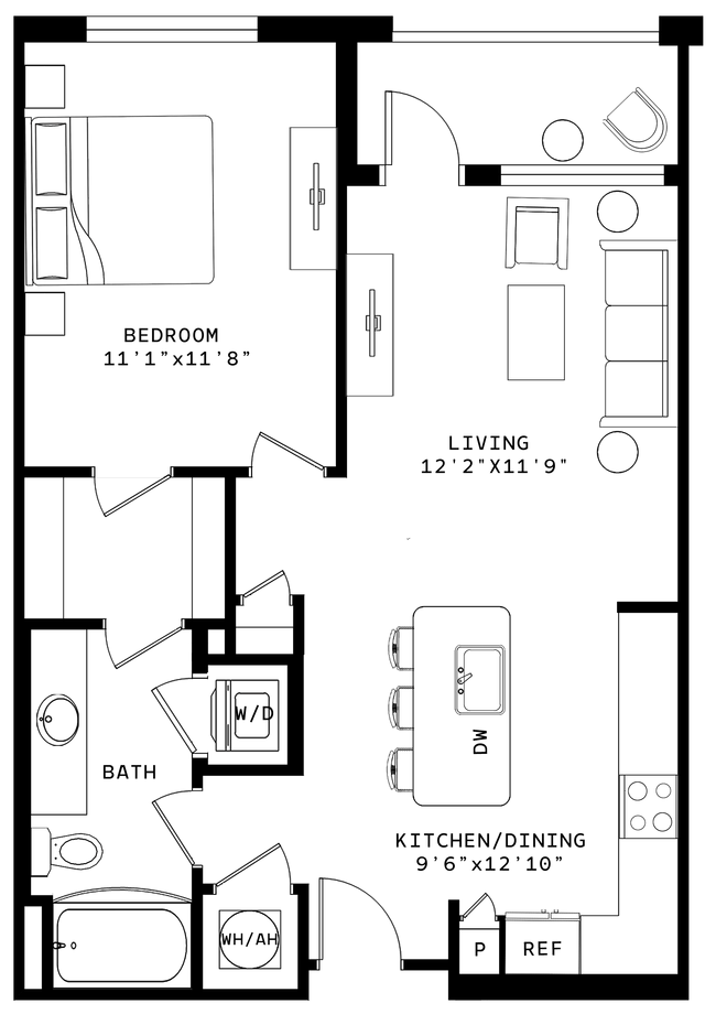 Floorplan - Venable Durham Apartments