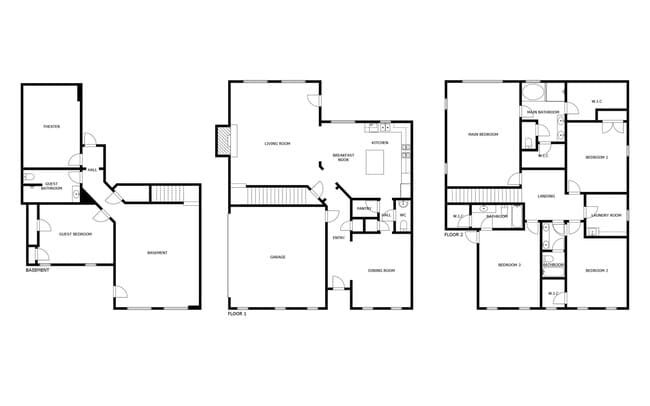 Primary Photo - Estate STYLE home with pool and basement i...