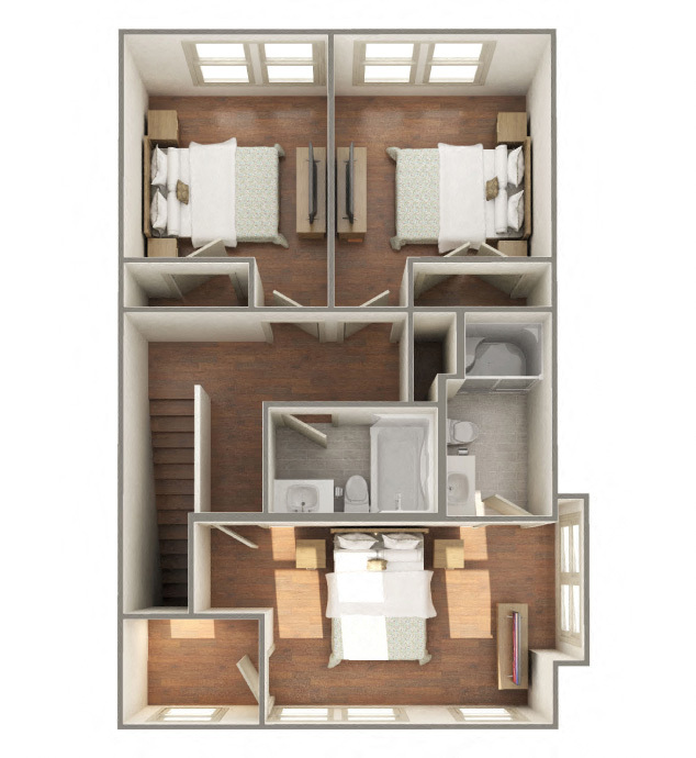 Floorplan - The Lofts at Southside Apartments