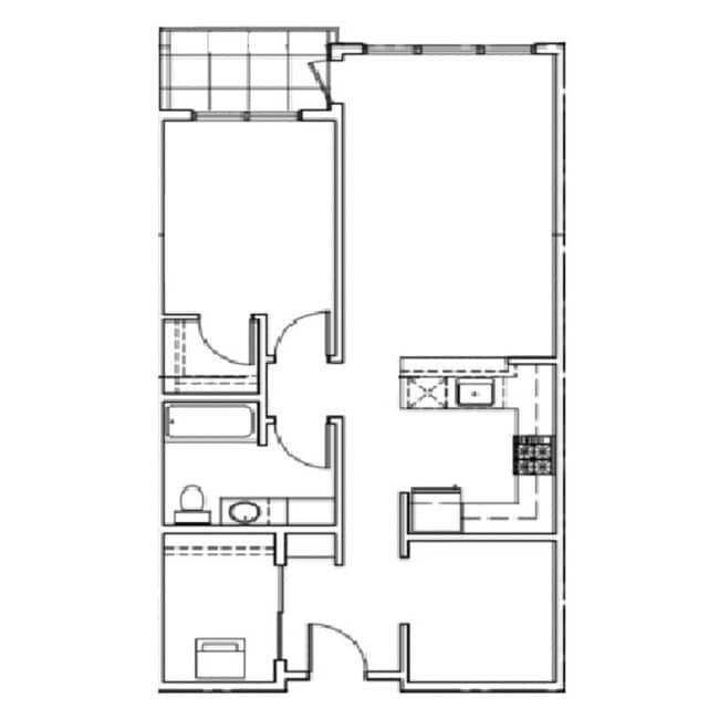 Floorplan - Latitude Apartments