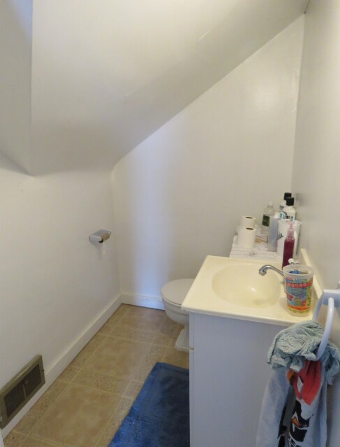 upstairs half bath - 720 3rd St N