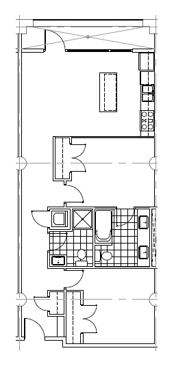 2BR/2BA - Chesapeake Lofts