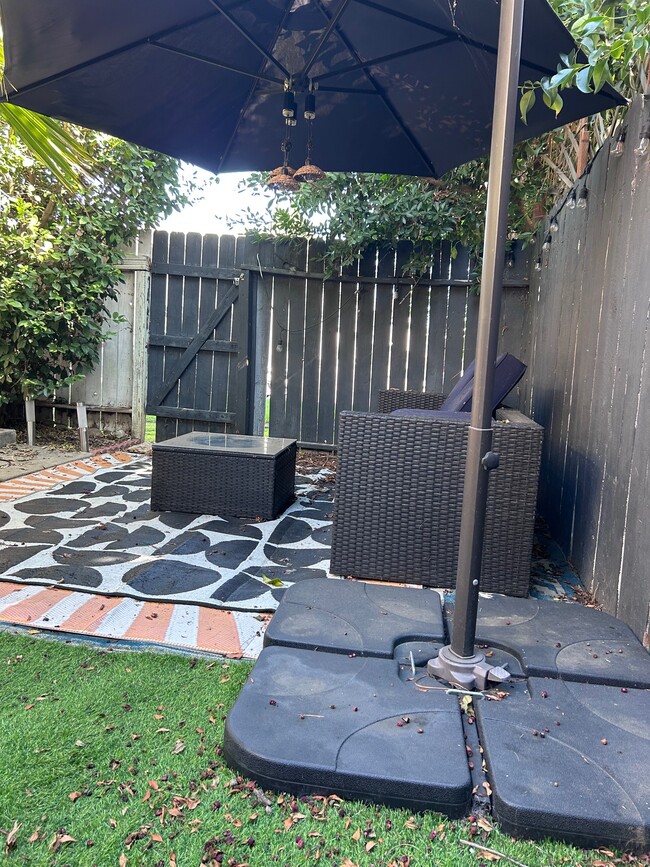 back yard - 5549 Costello Ave