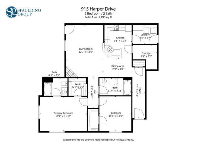 Floorplan - Harper Court Apartments