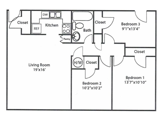 Floorplan - Central Court