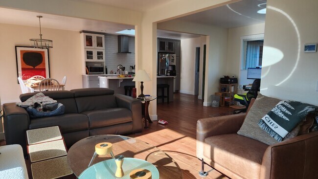 Kitchen, dining area from living room - 8120 Kitamat Way