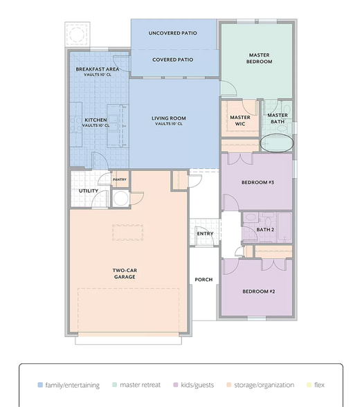 Floor Plan - 4314 W Country Club Dr