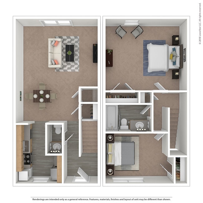 Floorplan - The Courtyards of Chanticleer