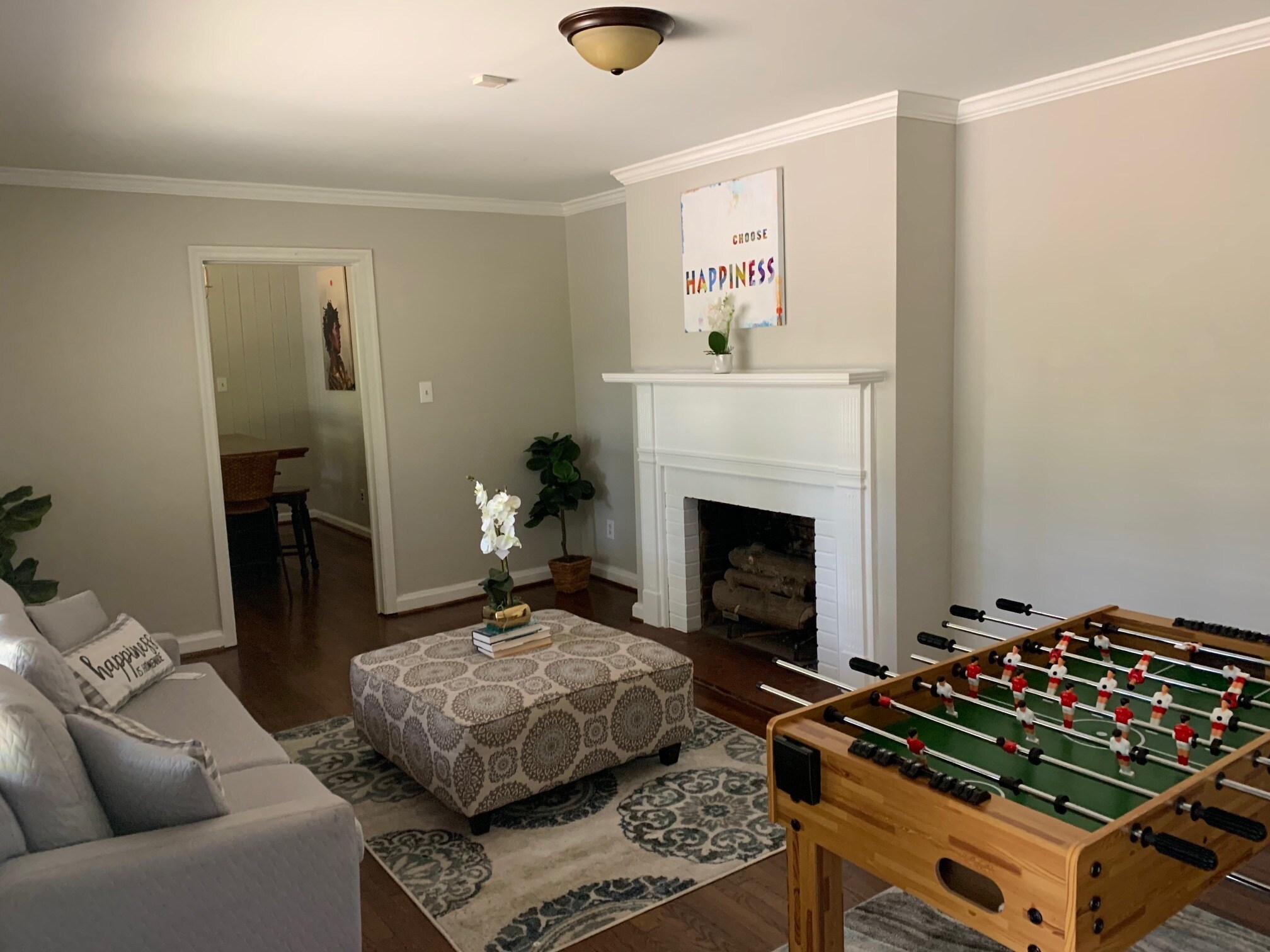 Living Room leading to Dining Room - 1206 Lafayette Ave