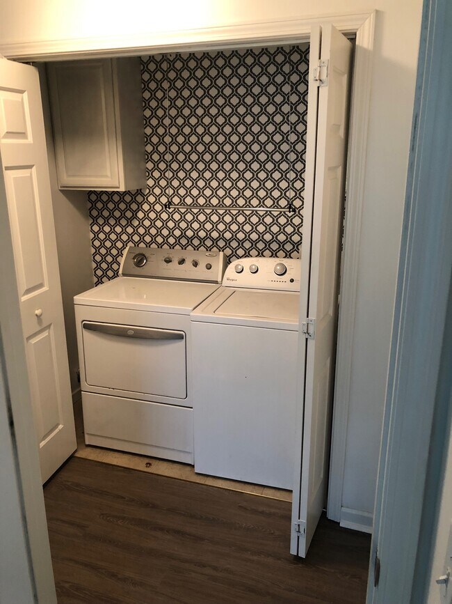 washer & dryer upstairs - 24 Douglas Fir Ave