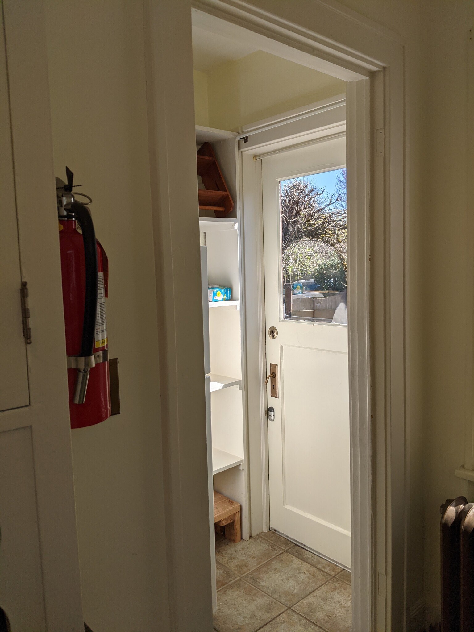 Pantry and rear door - 221 NW 28th St