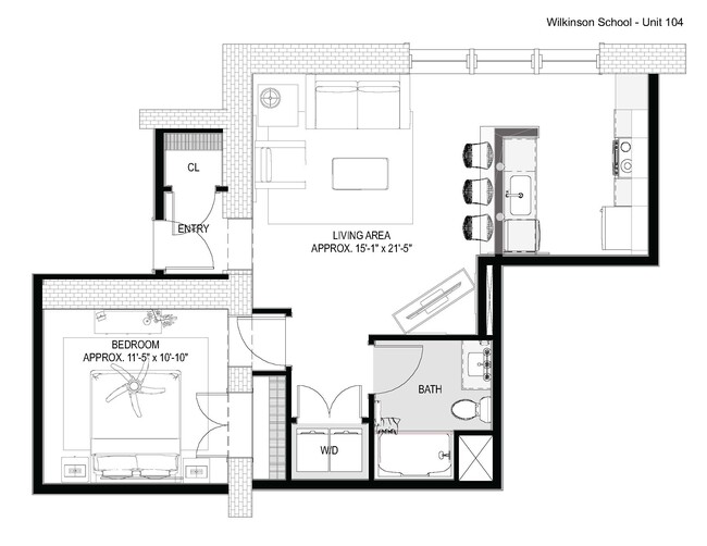 Floorplan - Wilkinson Lofts