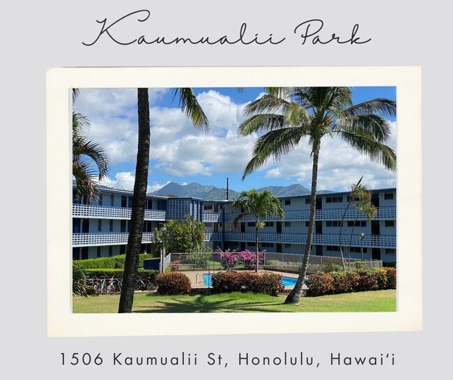 Building Photo - Kalhi Kaumualii Park 1 Bedroom, 1 Bathroom, 1 Parking Condominium with Pool in Cool Building