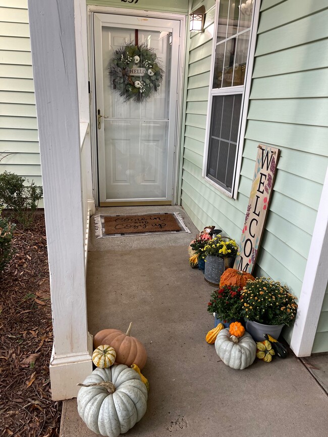 Front door - 257 Cobblestone Trl