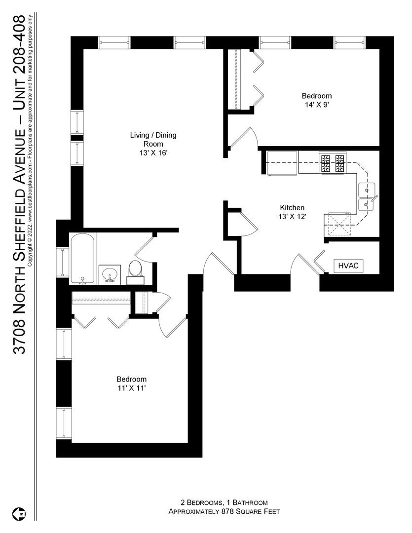 Building Photo - 3712 N Sheffield Ave