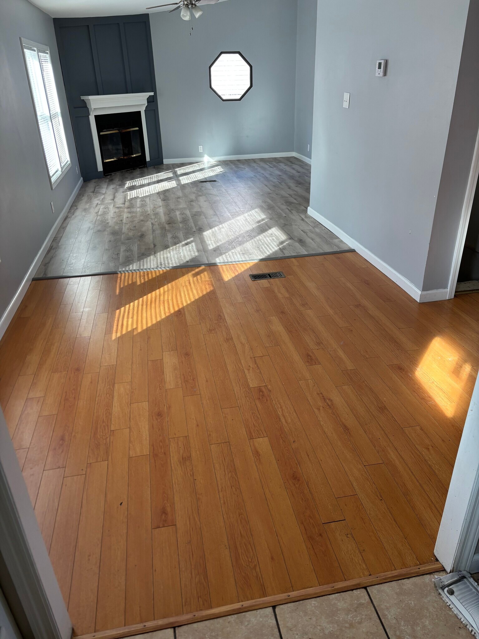 Dining and living rooms - 1745 Spruce Dr