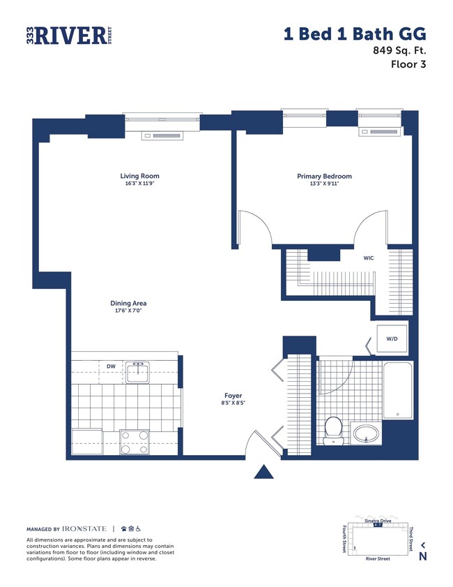 Floorplan - 333 River Street