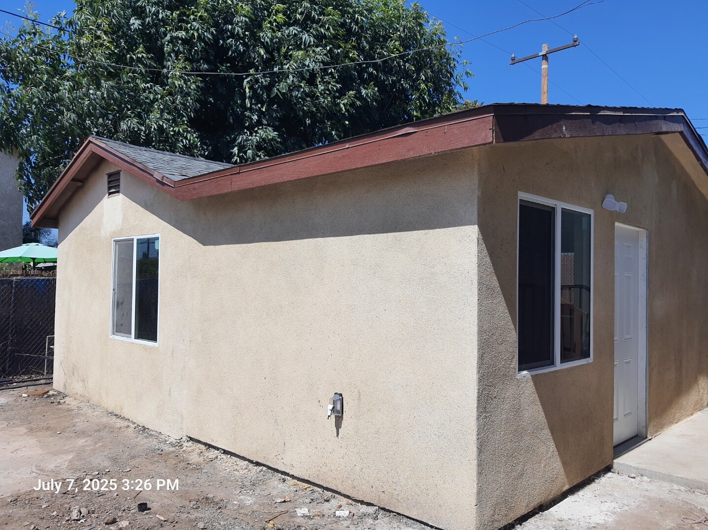 Exterior of ADU - 1221 W 152nd St