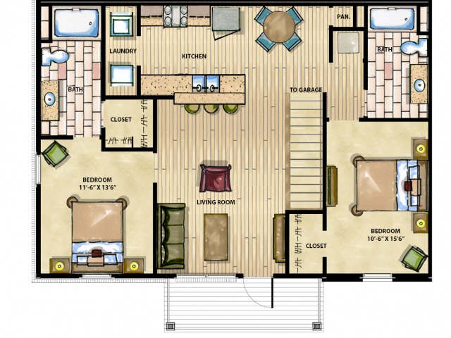 Floorplan - Hall Creek