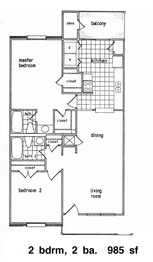 Floorplan - Summit at 7700