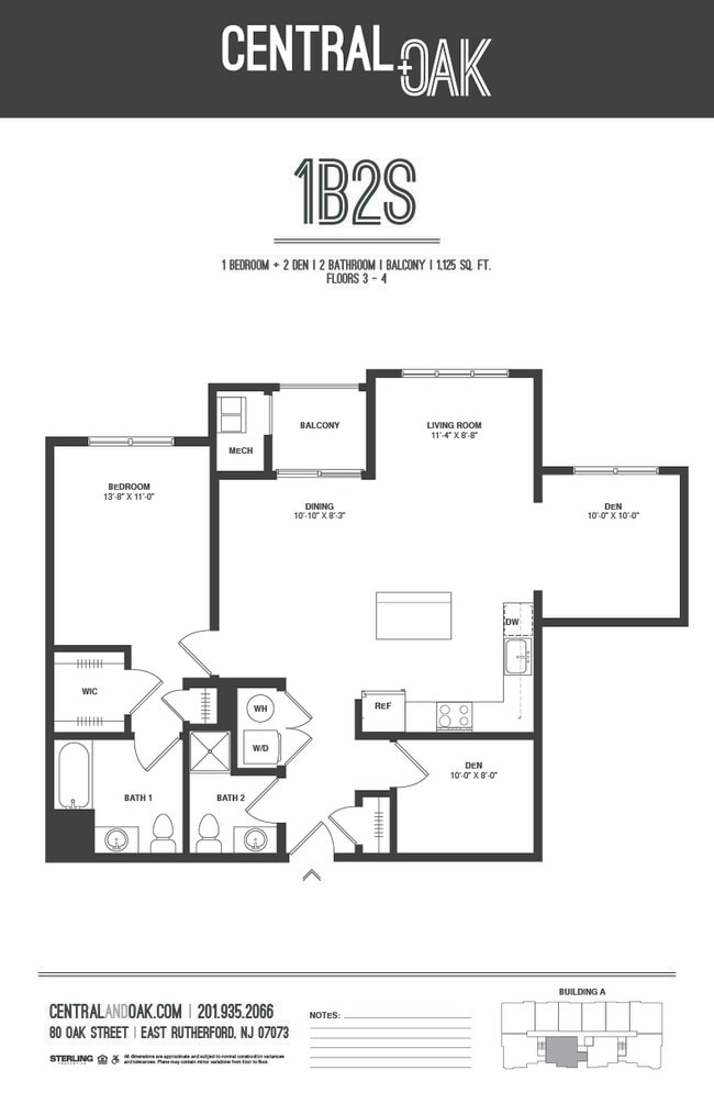 Floorplan - Central and Oak