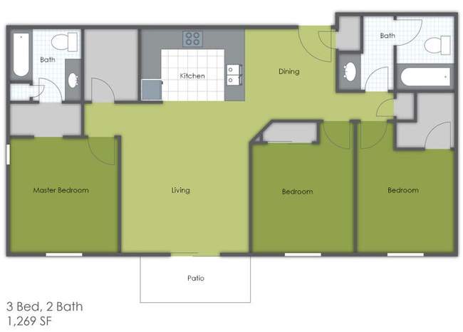 Floorplan - Roosevelt East