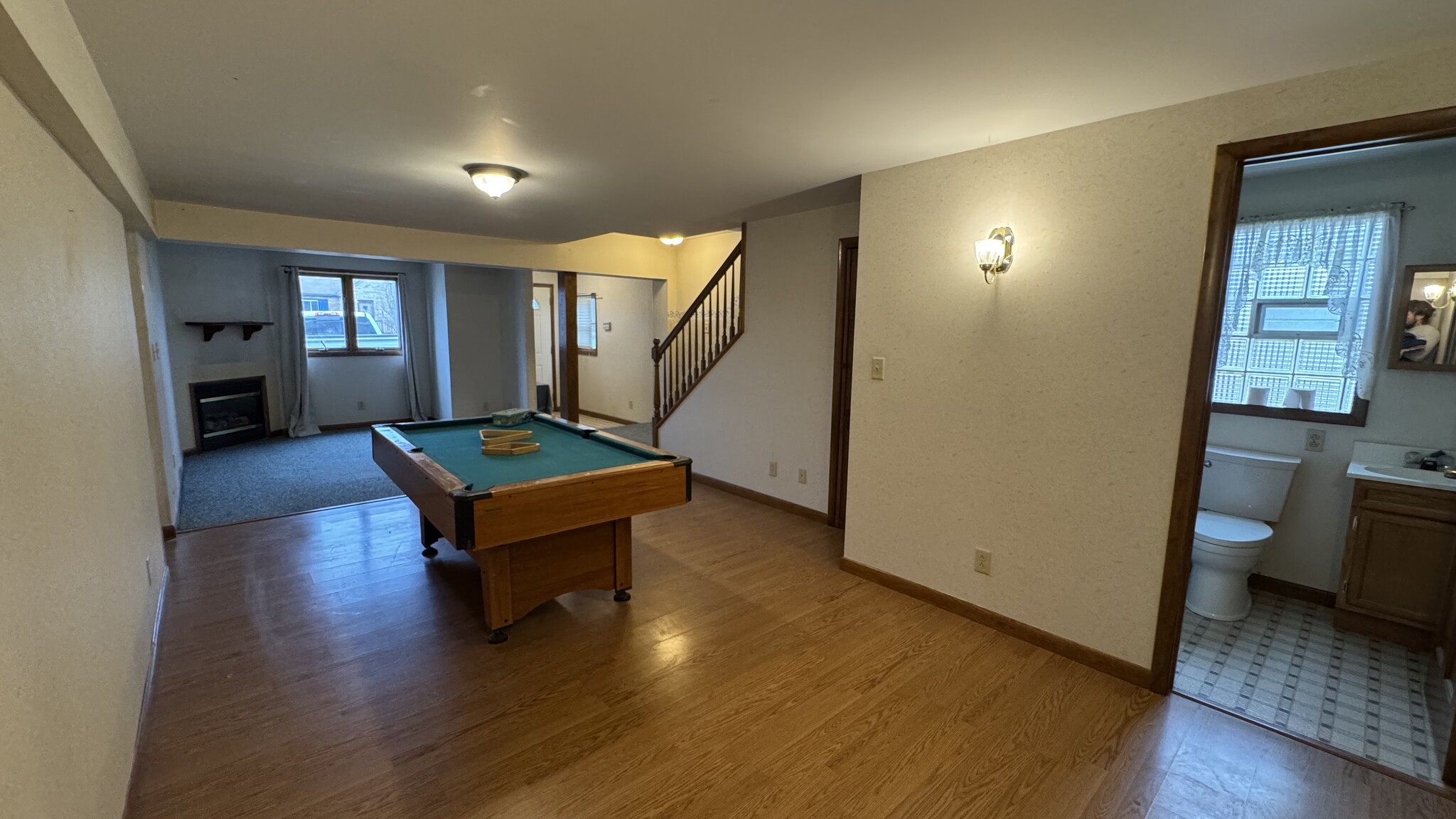 Downstairs Rec area - 155 Evergreen Pl