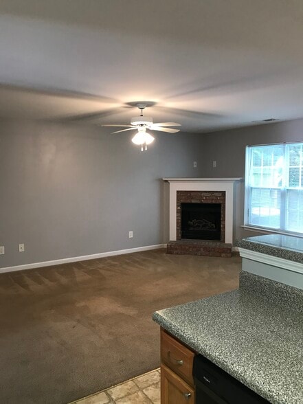 Open floor concept living area. - 111 Princeton Ave