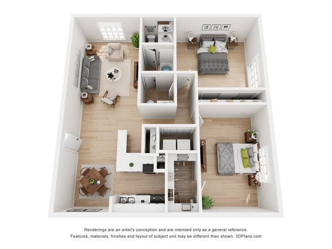 Floorplan - Dwell @ 1600 - College Station