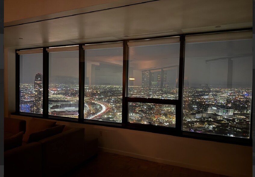 View From Living Room At Night - 1100 Wilshire Blvd