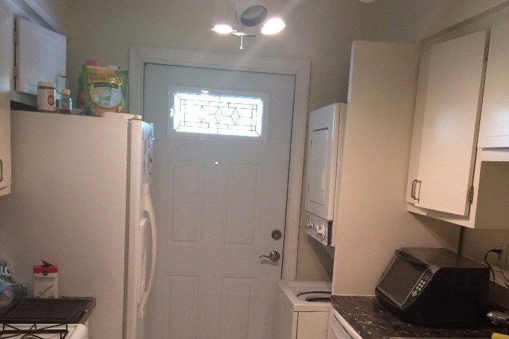 White Kitchen with Washer/Dryer - 260 SW 7th St