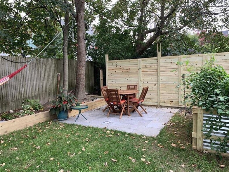Back Yard Patio - 9 Tyler St