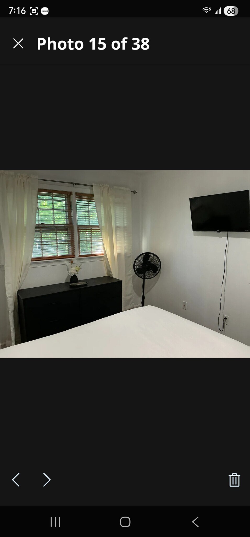 queen bed different angle - 116 Cardinal Dr