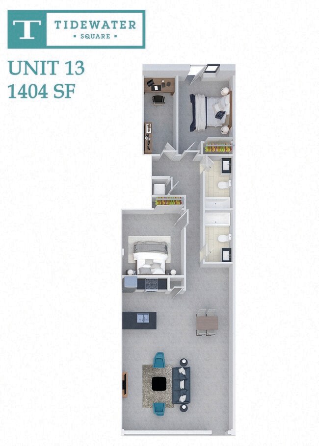 Floorplan - Tidewater Square