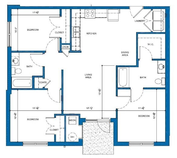 Floorplan - Landing at Mason's Bridge