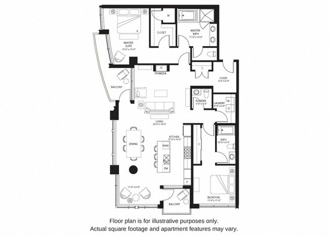 Floorplan - The Bravern