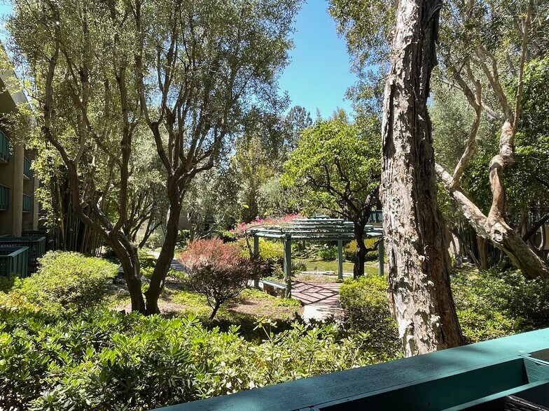 Mature garden & gazebo - 576 N Bellflower Blvd