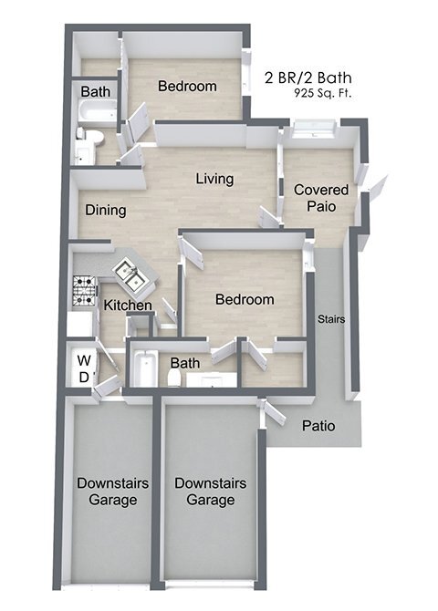 Floorplan - Quail Chase Apartments